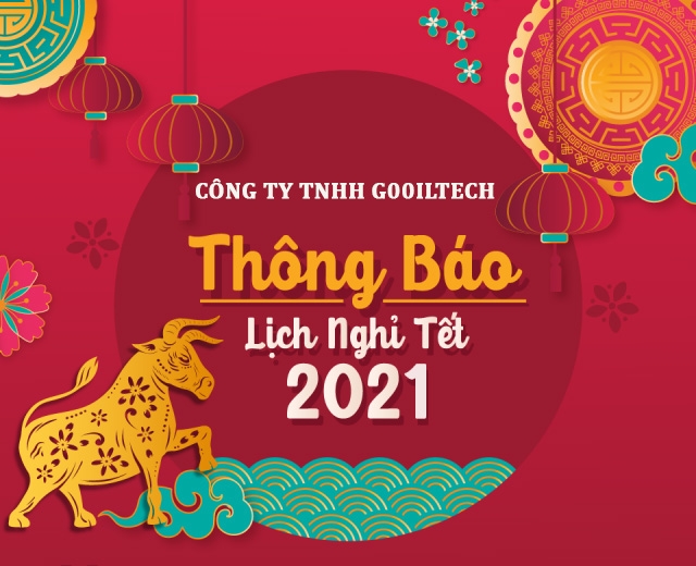 THÔNG BÁO KẾ HOẠCH NGHỈ TẾT TÂN SỬU 2021