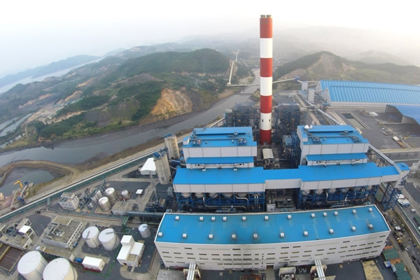 The maintenance work of Phase 2 of Mong Duong II Thermal Power Plant 